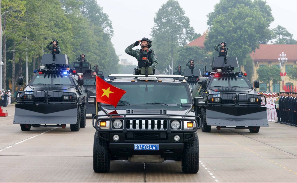 Bộ Công an xuất quân bảo vệ Lễ kỷ niệm A80 - 3 Bộ Công an xuất quân bảo vệ Lễ kỷ niệm A80 - 3