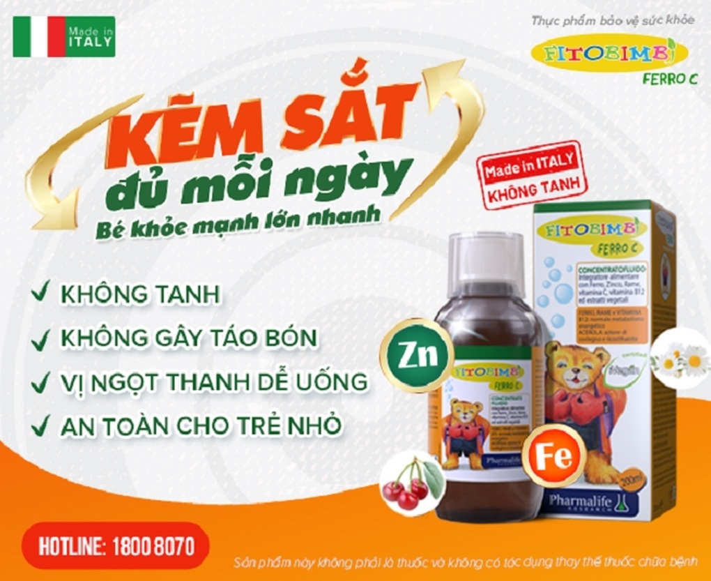 Có nên bổ sung kẽm và sắt cùng lúc cho trẻ? - 4 Có nên bổ sung kẽm và sắt cùng lúc cho trẻ? - 4