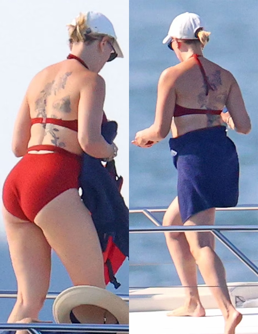 Góa phụ đen Scarlett Johansson để lộ loạt hình xăm khủng - 1 Góa phụ đen Scarlett Johansson để lộ loạt hình xăm khủng - 1