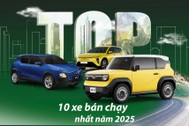 10 ô tô hút khách Việt nhất năm 2025: Có “tân binh” mở bán chưa đầy nửa năm