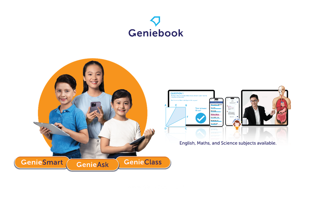 Geniebook đồng hành cùng học sinh Việt Nam học toán tư duy Singapore - 1 Geniebook đồng hành cùng học sinh Việt Nam học toán tư duy Singapore - 1