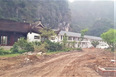 Doanh nghiệp xây dựng trái phép, xâm hại Di sản thế giới Tràng An