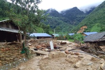 Một bản ở xã biên giới Nghệ An tiếp tục bị sạt lở nghiêm trọng