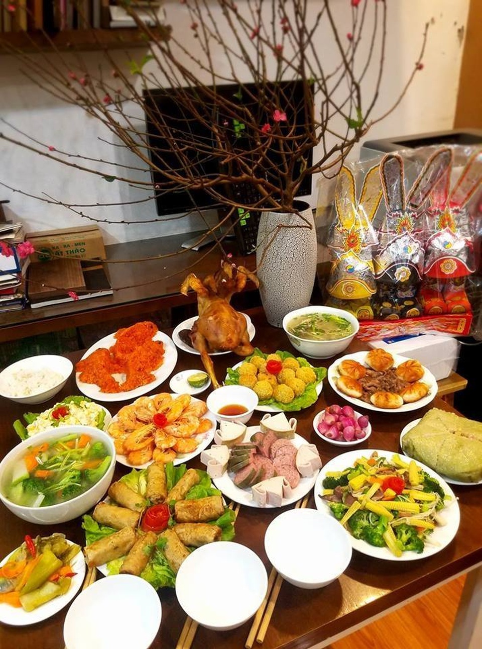 Hội chị em khoe ảnh mâm cúng ông Công ông Táo vừa chuẩn vừa đẹp - 2 Hội chị em khoe ảnh mâm cúng ông Công ông Táo vừa chuẩn vừa đẹp - 2