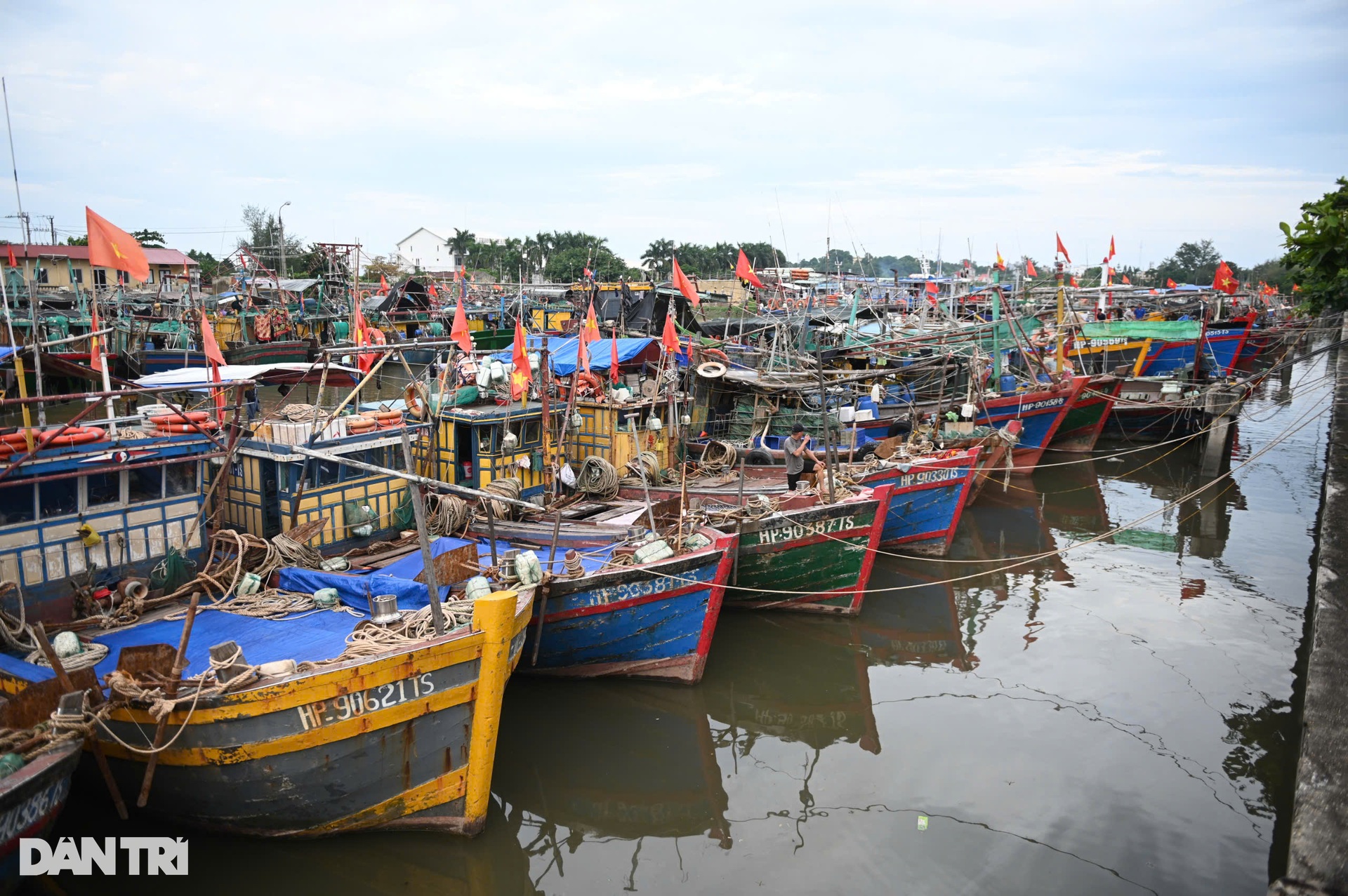 Người dân ven biển kéo tàu thuyền lên bờ, gia cố nhà cửa trước bão Yagi - 13 Người dân ven biển kéo tàu thuyền lên bờ, gia cố nhà cửa trước bão Yagi - 13