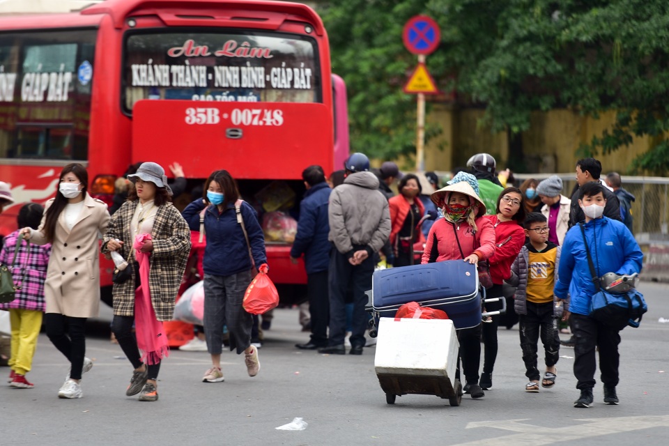 Người dân mang gà, vịt trở lại thủ đô sau kỳ nghỉ Tết Nguyên đán - 2 Người dân mang gà, vịt trở lại thủ đô sau kỳ nghỉ Tết Nguyên đán - 2