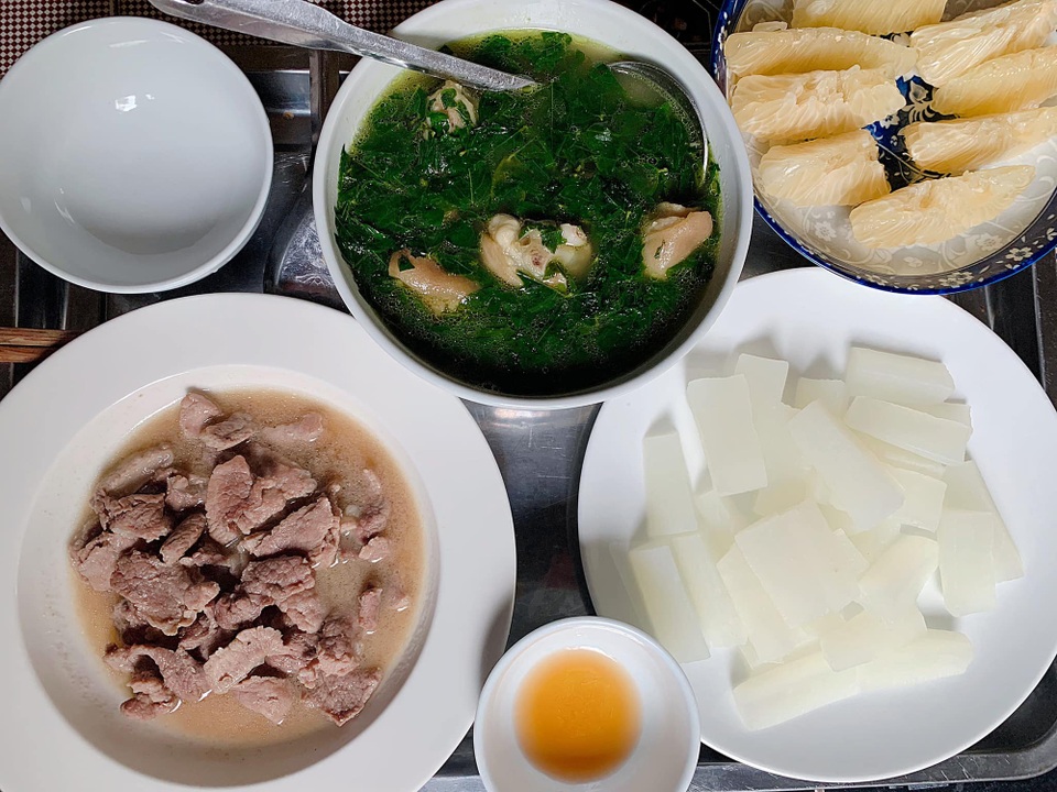 Chị em phát sốt trước mâm cơm ở cữ của anh chồng 9x nấu cho vợ - 11 Chị em phát sốt trước mâm cơm ở cữ của anh chồng 9x nấu cho vợ - 11