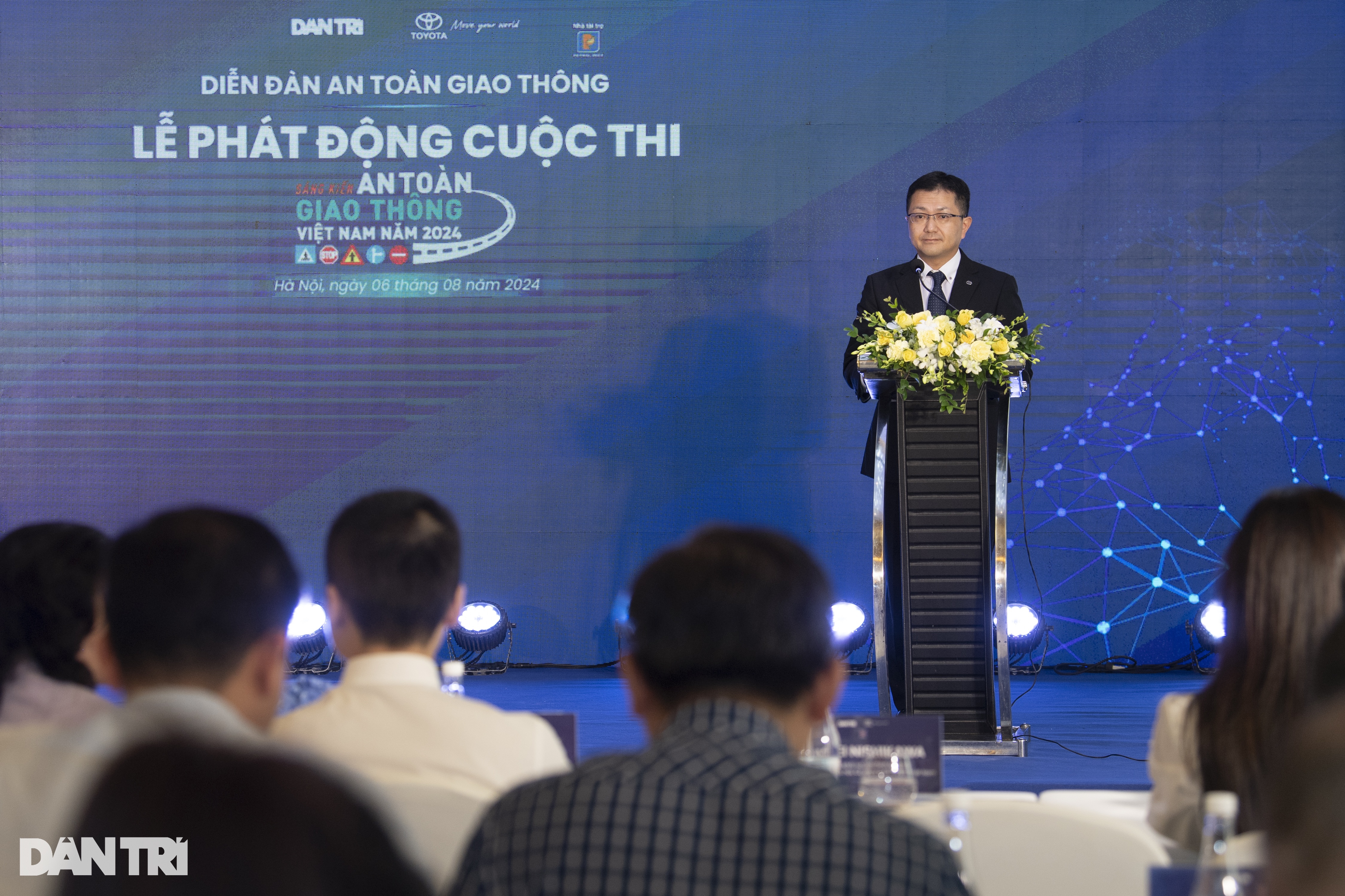 View - Toàn cảnh Lễ phát động Sáng kiến An toàn giao thông Việt Nam năm 2024 | Báo Dân trí