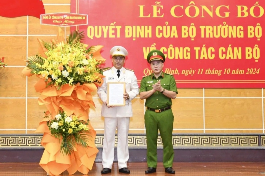 Đại tá Nguyễn Thanh Liêm làm Giám đốc Công an tỉnh Quảng Bình - 1 Đại tá Nguyễn Thanh Liêm làm Giám đốc Công an tỉnh Quảng Bình - 1