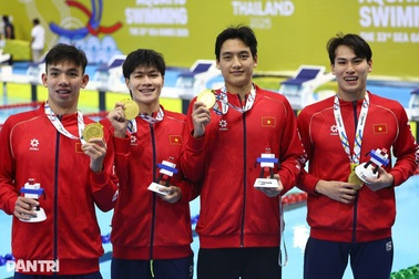 Bảng tổng sắp huy chương SEA Games 33: Việt Nam vươn lên vị trí thứ 2