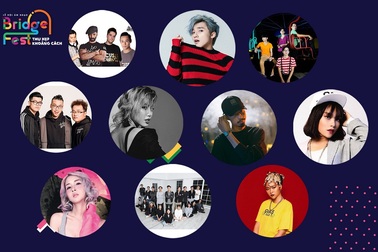 Bùng nổ cảm xúc cùng BridgeFest - Lễ hội âm nhạc Thu hẹp Khoảng cách