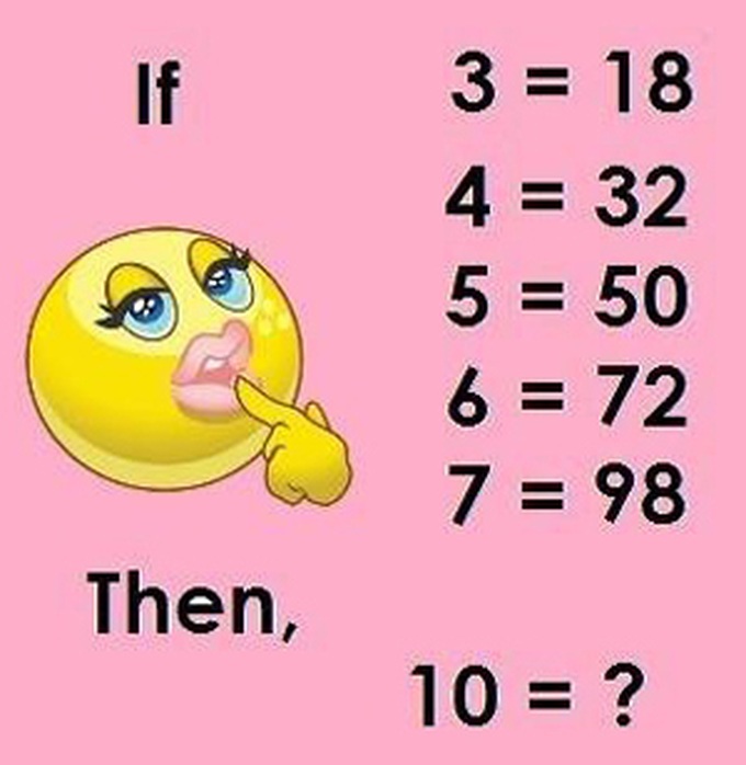 5 bài toán chỉ người có IQ cao mới giải được, bạn có thể giải thành công mấy bài? - Ảnh 6. 5 bài toán chỉ người có IQ cao mới giải được, bạn có thể giải thành công mấy bài? - Ảnh 6.