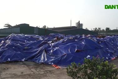 Cận cảnh kho chứa hơn 2.500 tấn phế thải của vụ cháy Công ty Rạng Đông