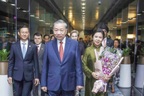 Tổng Bí thư, Chủ tịch nước và Phu nhân bắt đầu thăm cấp Nhà nước Singapore