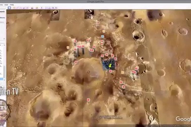 Video kim tự tháp và nhà mái vòm trên sao Hỏa?