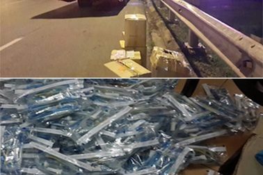 Hà Nội: Thu giữ hàng nghìn bơm, kim tiêm không rõ nguồn gốc