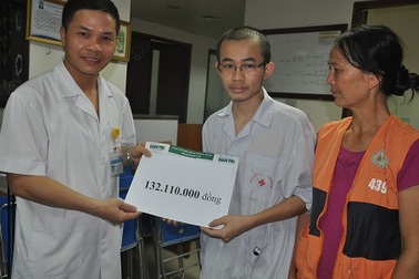 Hơn 132 triệu đồng đến với cậu sinh viên Bách Khoa mắc bệnh ung thư máu