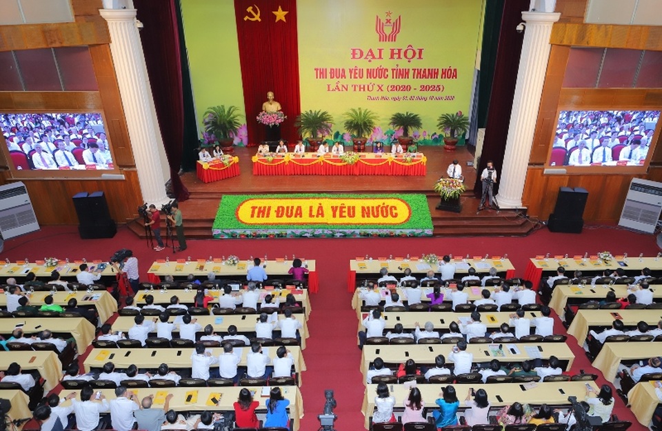 Phó Chủ tịch nước dự đại hội thi đua yêu nước tỉnh Thanh Hóa - 1 Phó Chủ tịch nước dự đại hội thi đua yêu nước tỉnh Thanh Hóa - 1