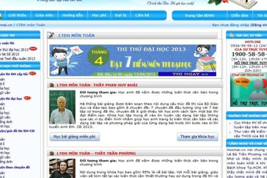 “Lơ” lò luyện, sĩ tử chọn ôn thi online 