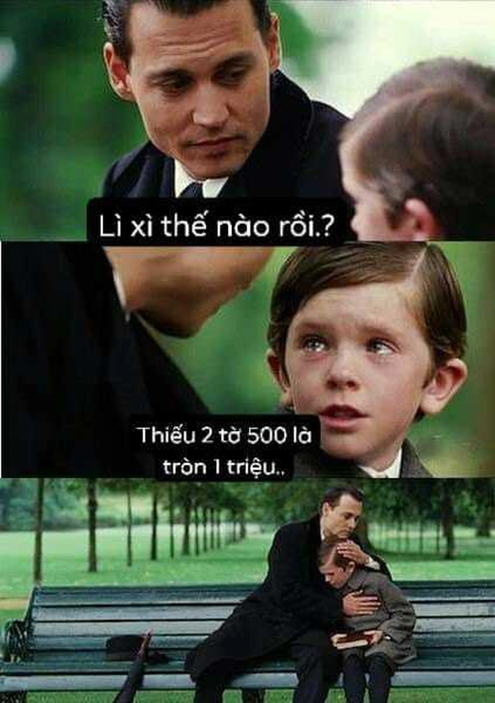 Không phải đứa trẻ nào cũng may mắn nhận được tiền lì xì trong dịp năm mới (Ảnh: Facebook). Không phải đứa trẻ nào cũng may mắn nhận được tiền lì xì trong dịp năm mới (Ảnh: Facebook).