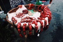 Tung lò mò: Món ăn độc đáo từ… ruột bò