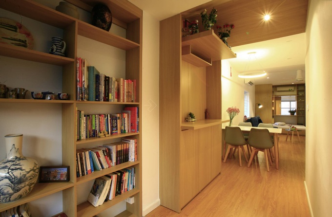 "Chuồng cọp" chật hẹp của nhà tập thể cũ 70m² biến thành không gian ấm cúng, rộng rãi với chi phí 320 triệu đồng ở Hà Nội - Ảnh 8. "Chuồng cọp" chật hẹp của nhà tập thể cũ 70m² biến thành không gian ấm cúng, rộng rãi với chi phí 320 triệu đồng ở Hà Nội - Ảnh 8.