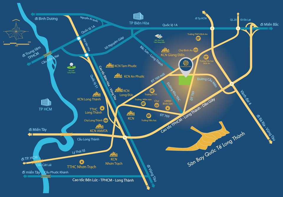 Century City hưởng lợi trước sức nóng của sân bay quốc tế Long Thành - 3 Century City hưởng lợi trước sức nóng của sân bay quốc tế Long Thành - 3