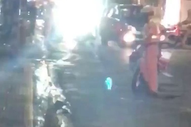 CSGT rượt đuổi tài xế say xỉn chạy ô tô lạng lách trên đường