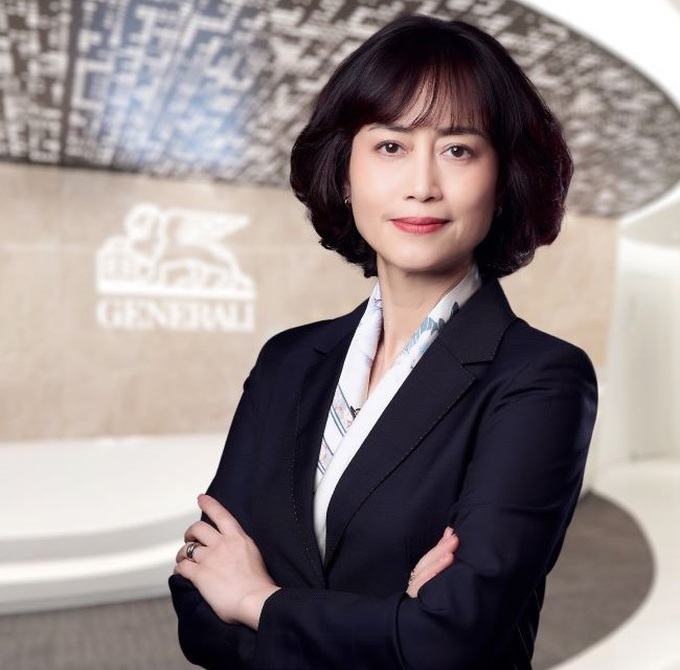 Bà Nguyễn Phương Anh - tân Tổng giám đốc Generali Việt Nam.