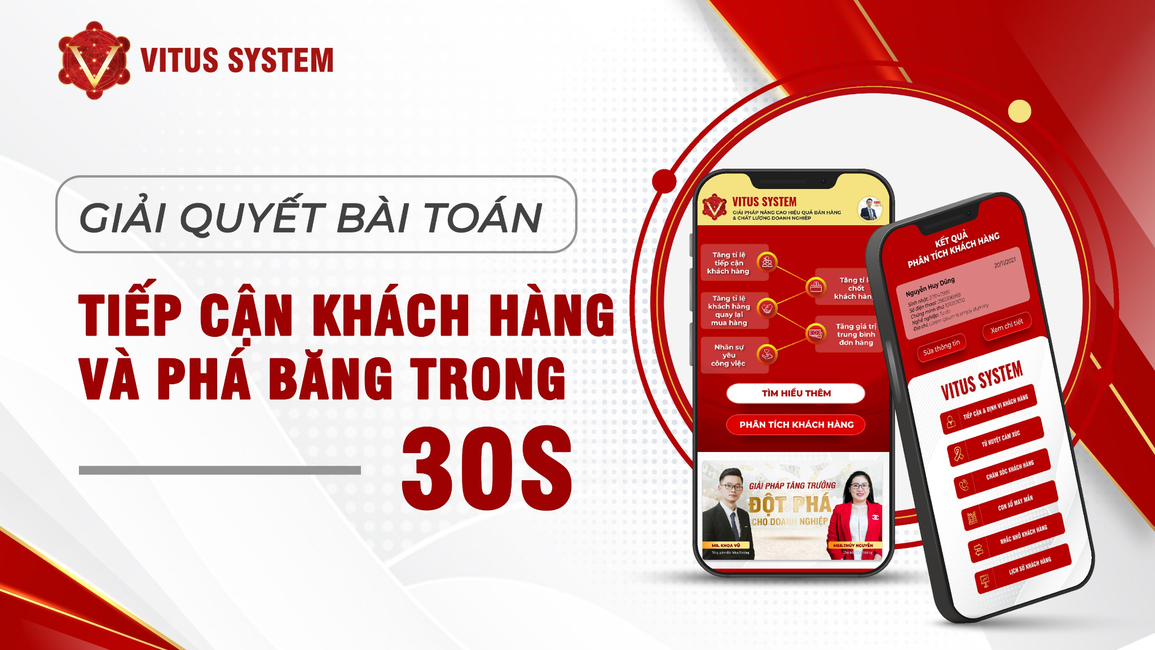 Trình làng giải pháp toàn diện Vitus System dành cho chủ doanh nghiệp và nhà bán hàng: Seller nhàn nhã, đột phá doanh thu - 1 Trình làng giải pháp toàn diện Vitus System dành cho chủ doanh nghiệp và nhà bán hàng: Seller nhàn nhã, đột phá doanh thu - 1