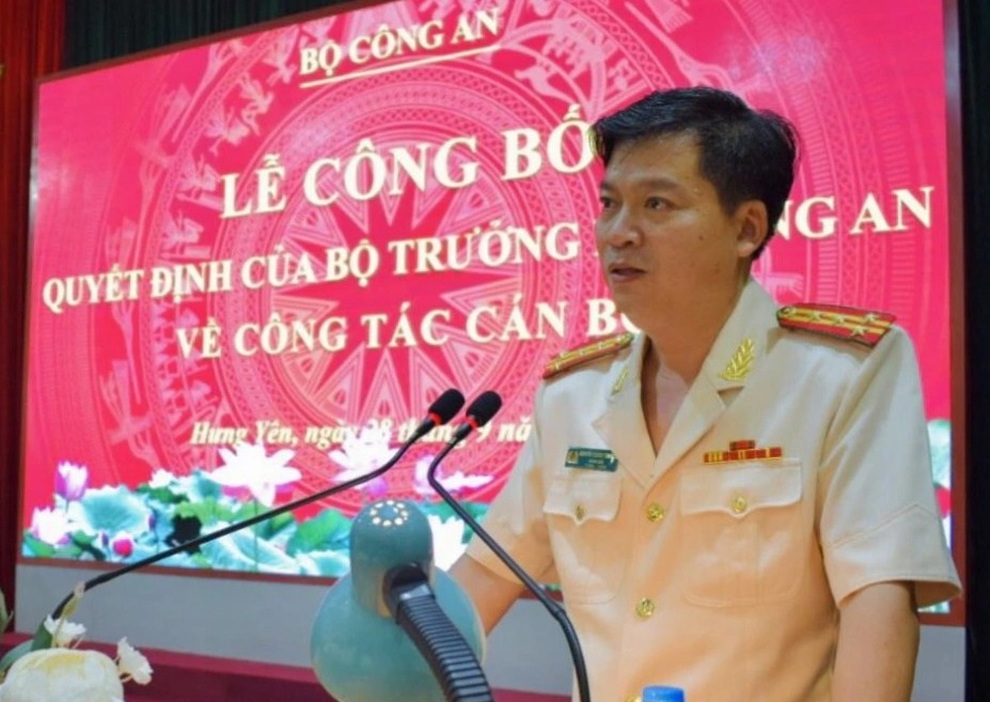 Điều động Giám đốc Công an Thái Bình làm Giám đốc Công an tỉnh Hưng Yên - 1 Điều động Giám đốc Công an Thái Bình làm Giám đốc Công an tỉnh Hưng Yên - 1