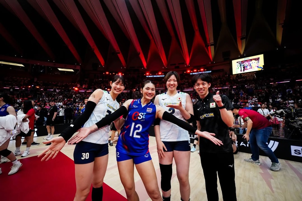 Die bezaubernde Schönheit der Volleyball-Mädchen bei der Weltmeisterschaft - 6 Vẻ đẹp quyến rũ của những cô gái bóng chuyền tại giải vô địch thế giới - 6