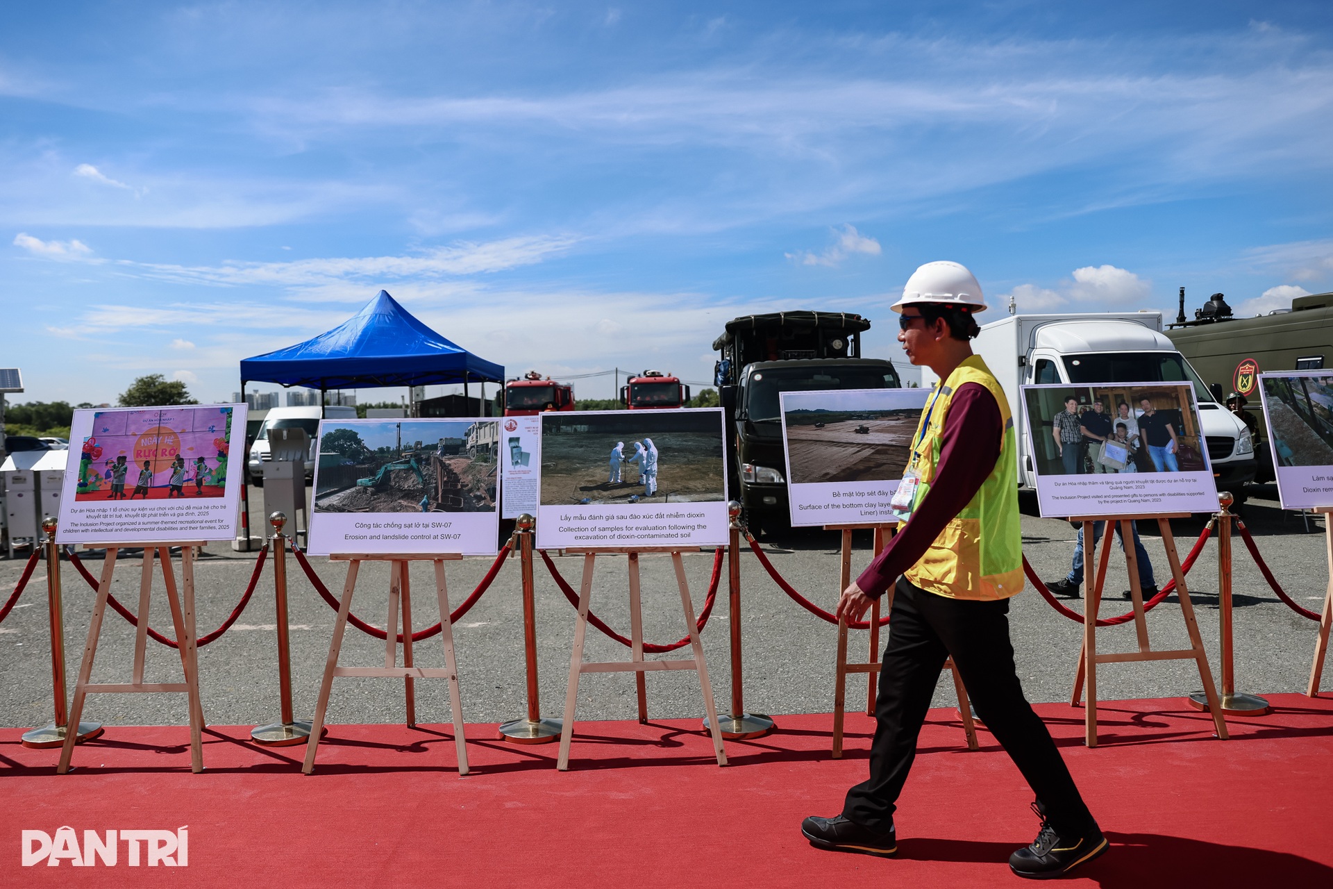 Đại sứ Mỹ Marc Knapper dự lễ bàn giao đất sạch dioxin tại sân bay Biên Hòa - 9