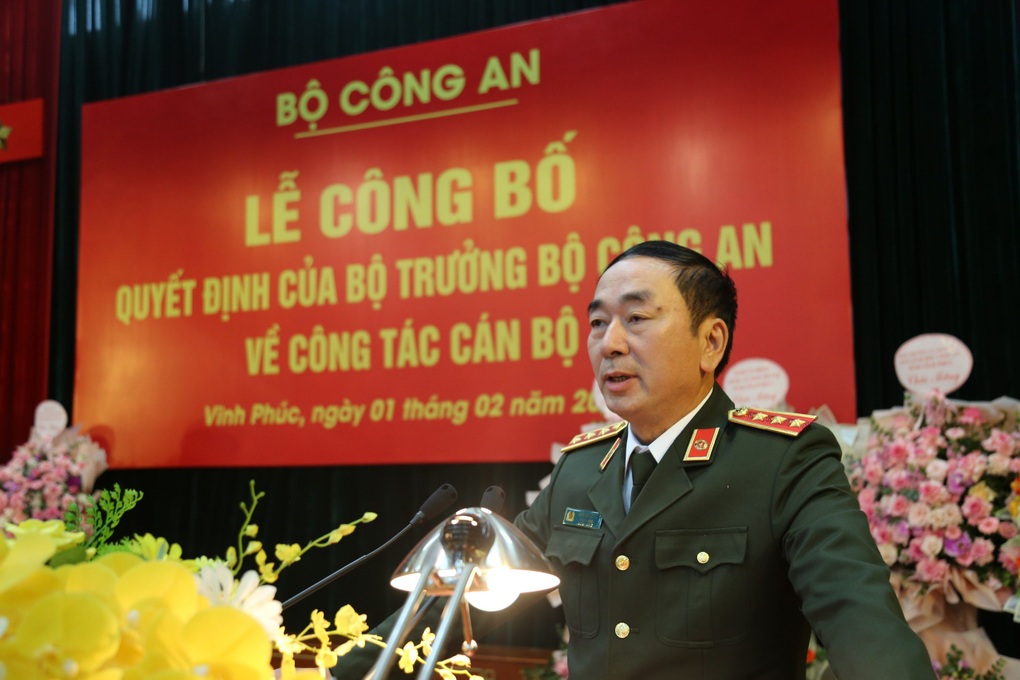 Phó Giám đốc Công an tỉnh Bắc Giang làm Giám đốc Công an tỉnh Vĩnh Phúc - 1 Phó Giám đốc Công an tỉnh Bắc Giang làm Giám đốc Công an tỉnh Vĩnh Phúc - 1