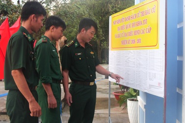 Hai cụm đảo ở địa đầu cực Nam Tổ quốc chuẩn bị bầu cử sớm
