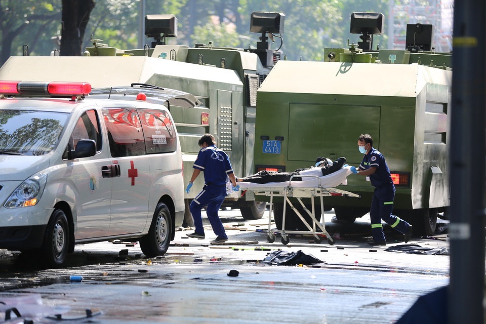 Xem diễn tập chống gây rối trật tự tại TPHCM - 12 Xem diễn tập chống gây rối trật tự tại TPHCM - 12