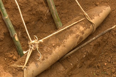 Di dời an toàn quả bom 230kg nằm dưới lòng đường lên Sa Pa