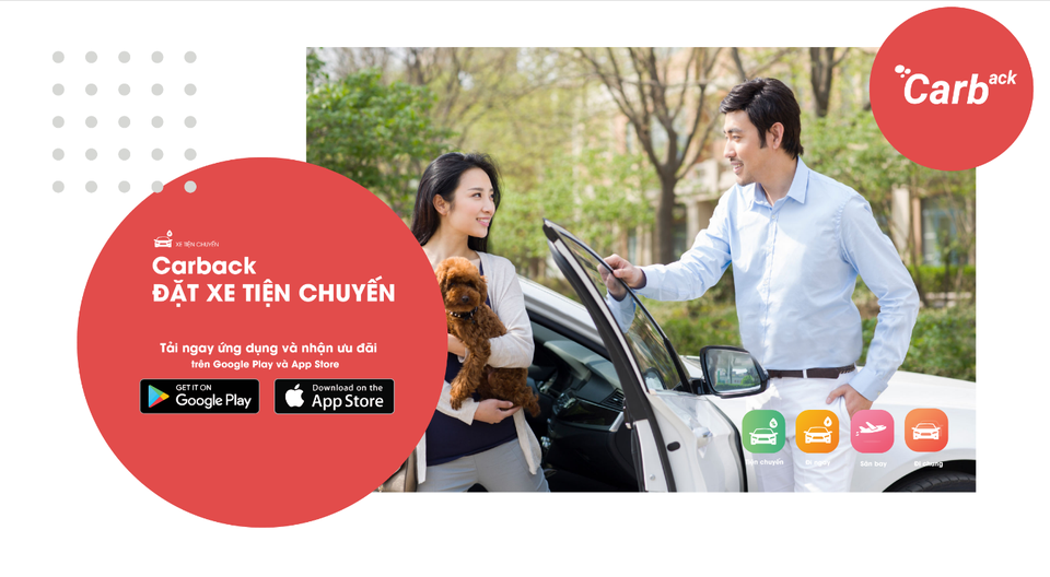 Carback: Taxi đi tỉnh “siêu rẻ” chỉ như xe khách - 1 Carback: Taxi đi tỉnh “siêu rẻ” chỉ như xe khách - 1
