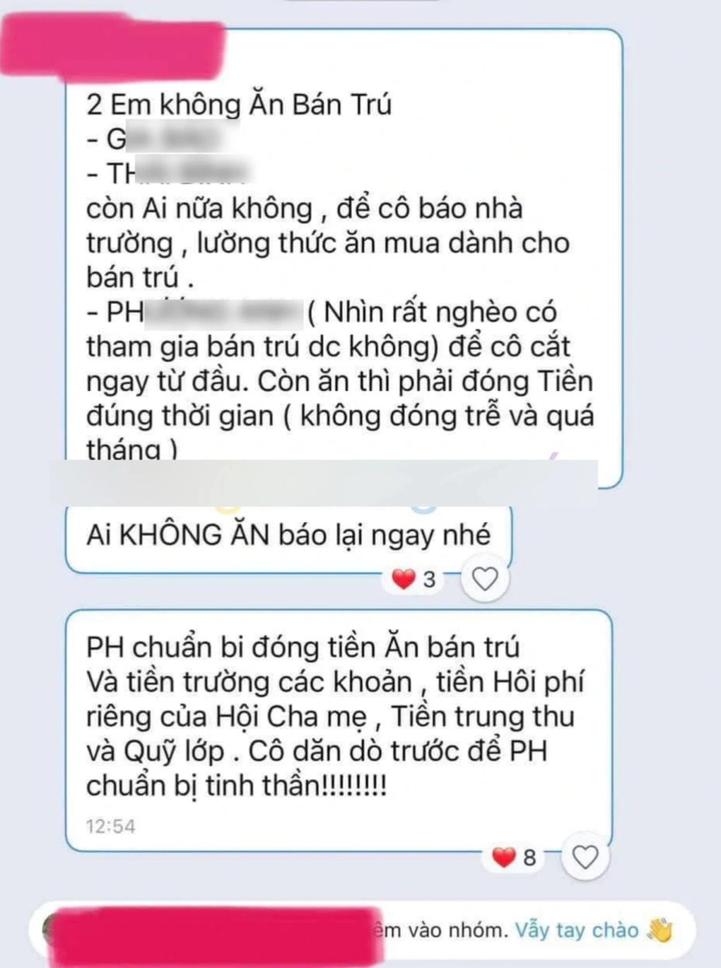 Tin nhắn học sinh nhìn rất nghèo: Sự kỳ thị, xúc phạm trong trường học - 1