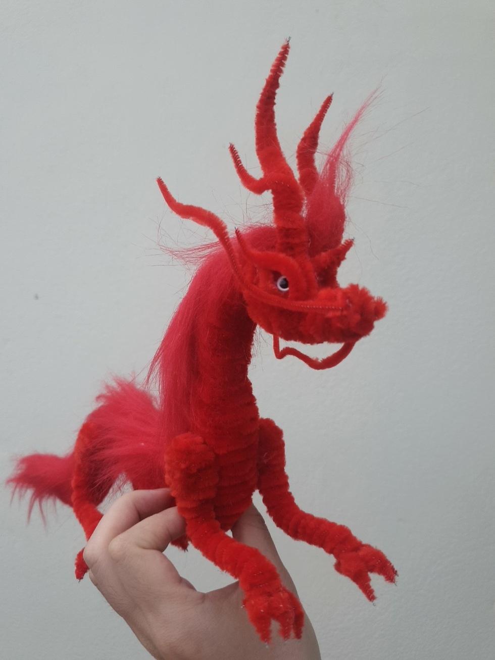 Rộ trào lưu làm rồng, hoa bằng kẽm nhung trưng Tết vừa rẻ vừa đẹp - 7