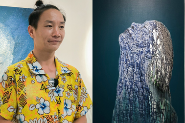 Họa sĩ Hùng Rô gửi gắm tình yêu thiên nhiên vào tranh vẽ