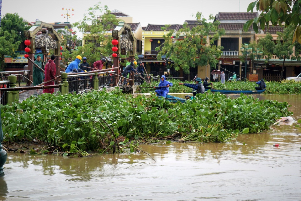 Người dân đổ ra đường giăng lưới bắt cá giữa lũ lớn - 2 Người dân đổ ra đường giăng lưới bắt cá giữa lũ lớn - 2