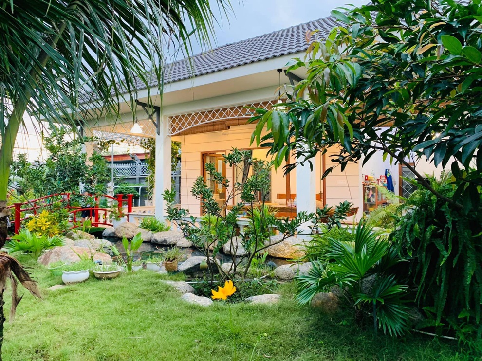Vườn trồng rau, nuôi cá đẹp như tranh của người chồng tặng vợ ở Đồng Nai - 15 Vườn trồng rau, nuôi cá đẹp như tranh của người chồng tặng vợ ở Đồng Nai - 15