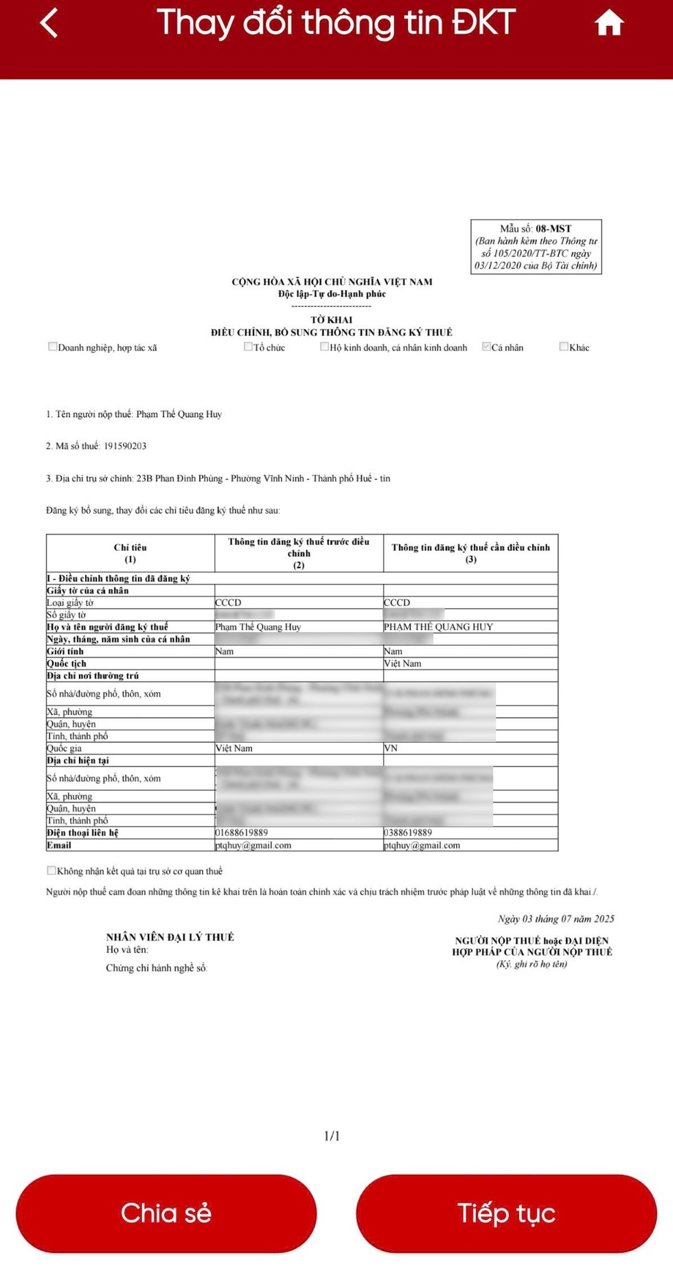 Cách cập nhật mã số thuế và xử lý lỗi khi không thể đăng nhập eTax Mobile - 7 Cách cập nhật mã số thuế và xử lý lỗi khi không thể đăng nhập eTax Mobile - 7