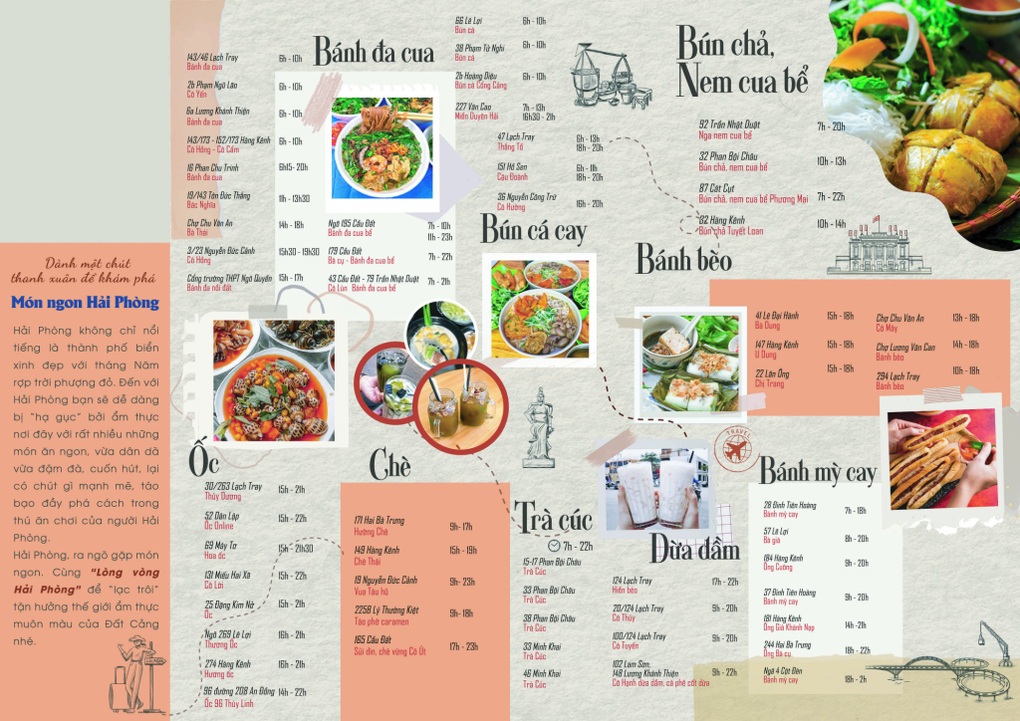 Food tour Hải Phòng có gì mà giới trẻ Food tour Hải Phòng có gì mà giới trẻ
