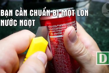 Mẹo chế quạt từ vỏ chai nước ngọt