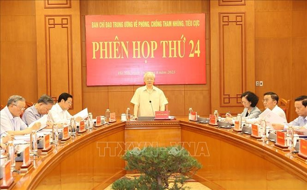 Tổng Bí thư chủ trì phiên họp của Ban Chỉ đạo Trung ương về phòng, chống tham nhũng, tiêu cực - 2 Tổng Bí thư chủ trì phiên họp của Ban Chỉ đạo Trung ương về phòng, chống tham nhũng, tiêu cực - 2