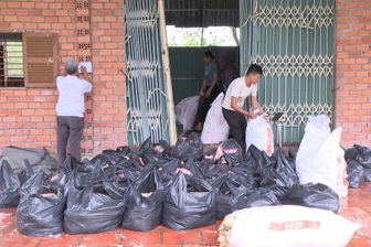 Phát hiện 2 tấn vịt chết bốc mùi tại nhà dân ở TPHCM