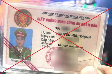 Làm giả thẻ công an, mở văn phòng luật làm "bình phong" để lừa đảo