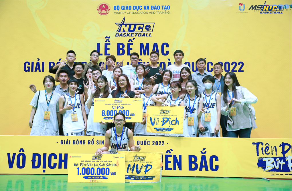 Giải bóng rổ sinh viên toàn quốc 2022 khu vực miền Bắc tìm ra những nhà vô địch - 3 Giải bóng rổ sinh viên toàn quốc 2022 khu vực miền Bắc tìm ra những nhà vô địch - 3